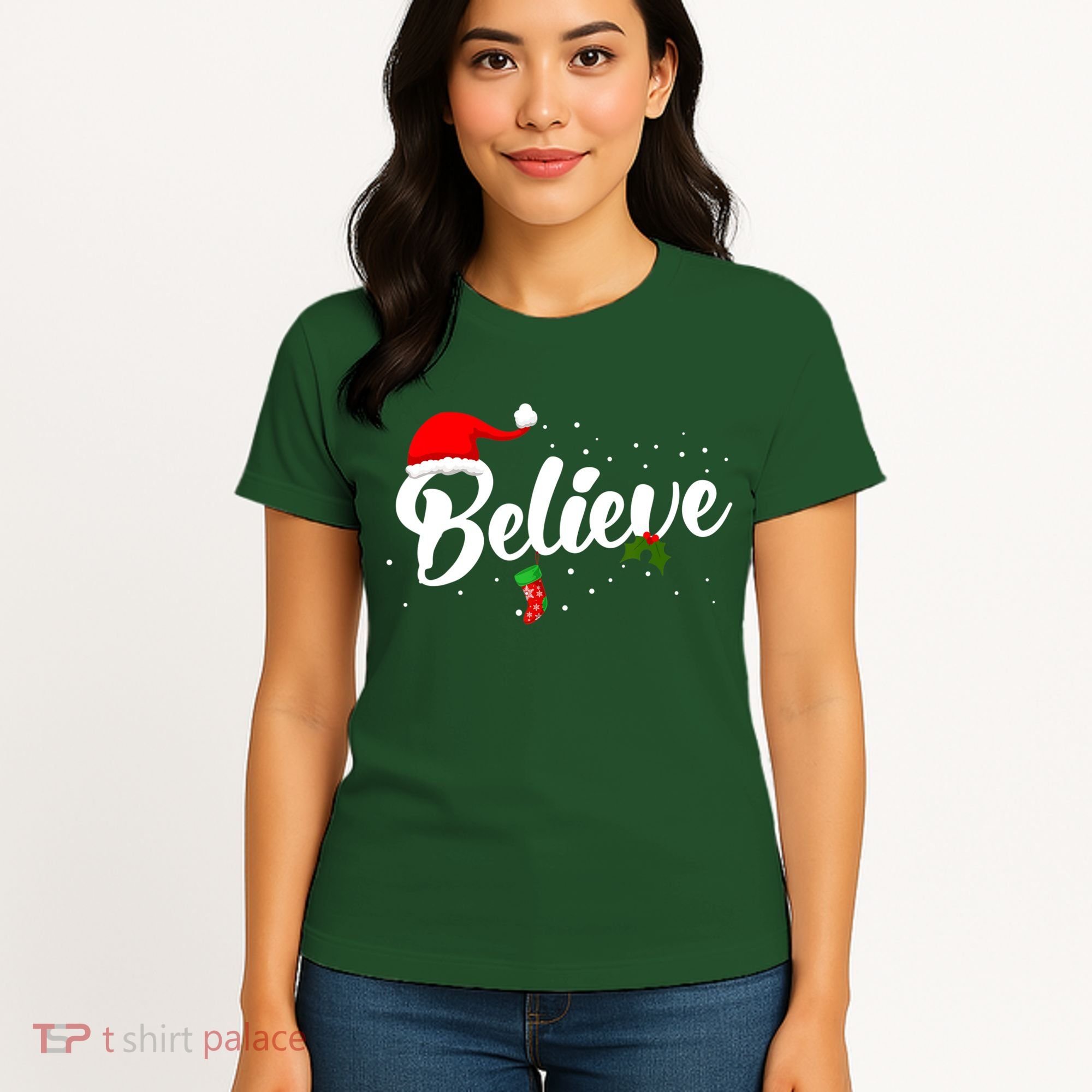 Believe Christmas Women's T-Shirt