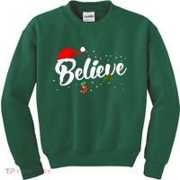 Believe Christmas Kids Sweatshirt thumb 0
