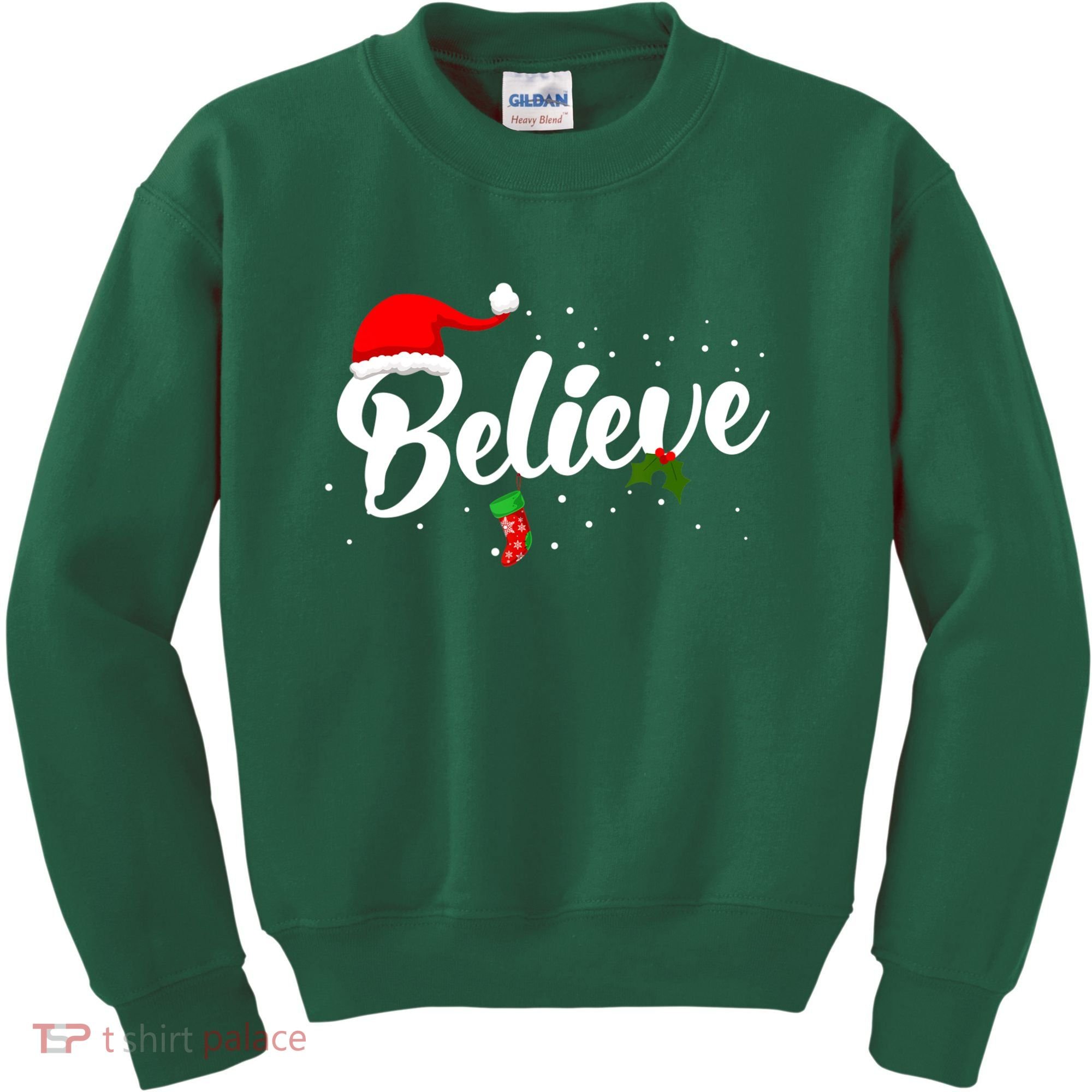 Believe Christmas Kids Sweatshirt