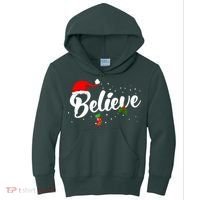 Believe Christmas Kids Hoodie thumb 0