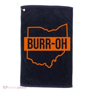 BurrOh Cincinnati Golf Towel