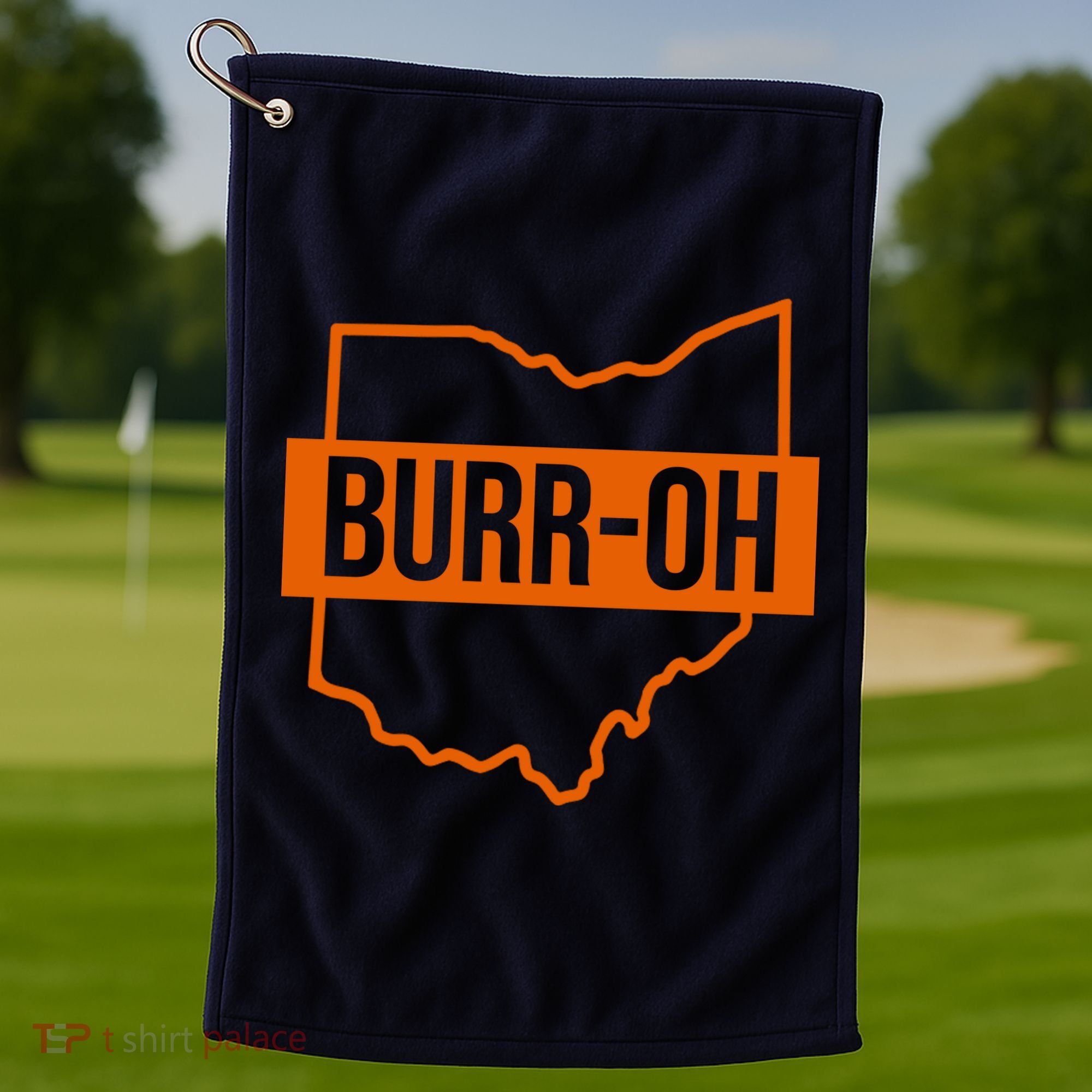 BurrOh Cincinnati Golf Towel