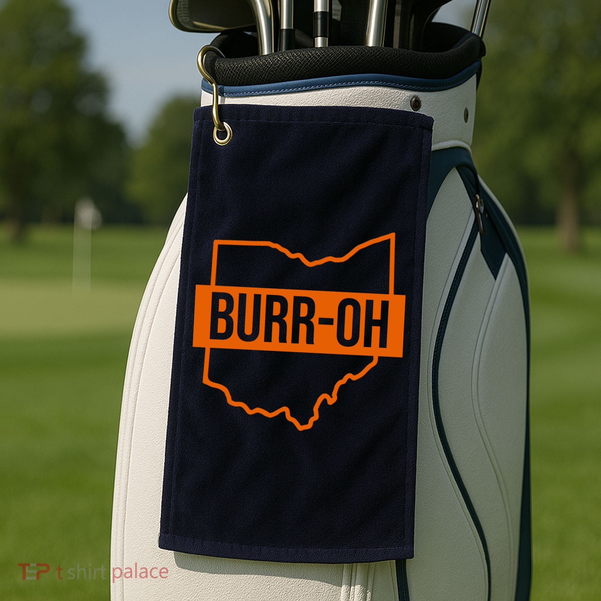 BurrOh Cincinnati Golf Towel