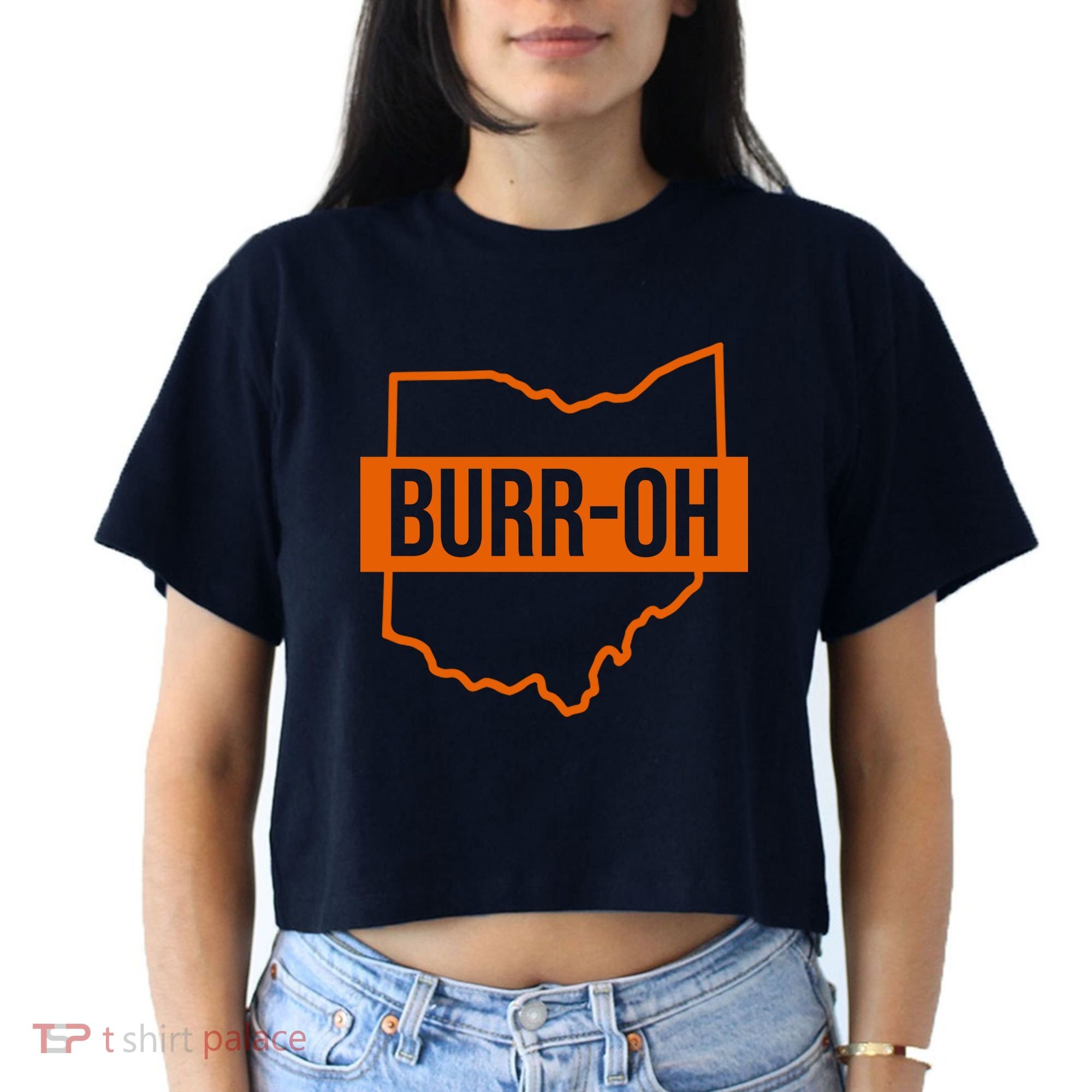 BurrOh Cincinnati Women's Crop Top Tee