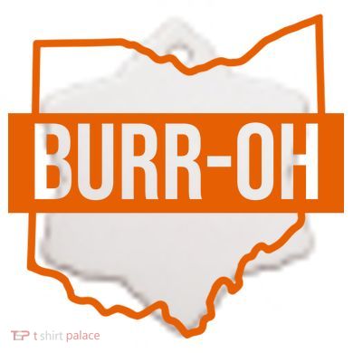 BurrOh Cincinnati Ceramic Ornament