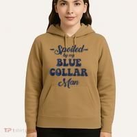 Blue Collar Better Half Spoiled By My Blue Collar Man Hoodie thumb 5
