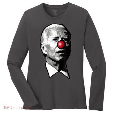 Biden Clown Women's Long Sleeve Shirt