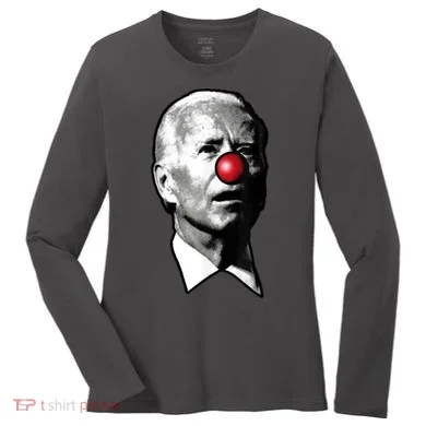 Biden Clown Women's Long Sleeve Shirt