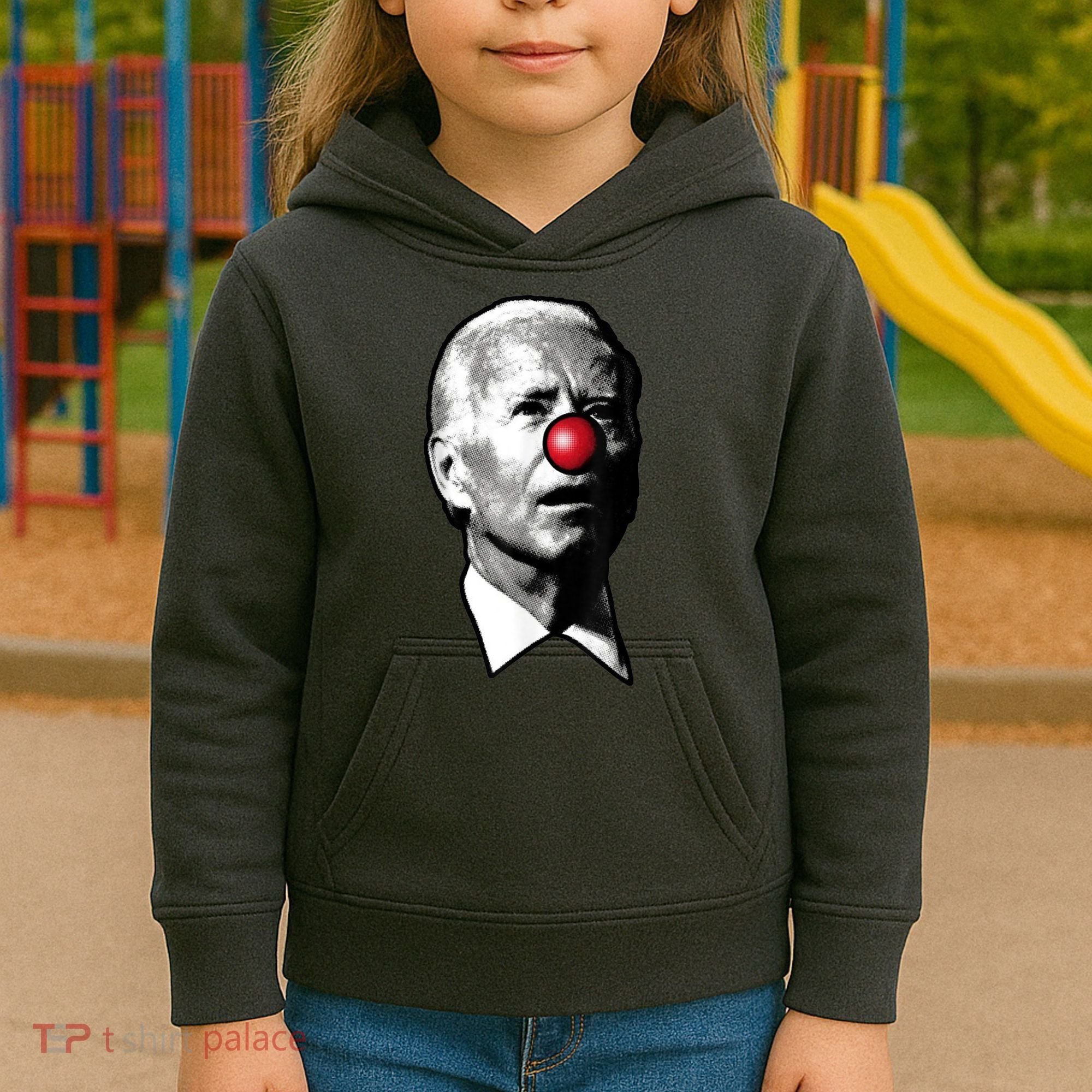 Biden Clown Kids Hoodie
