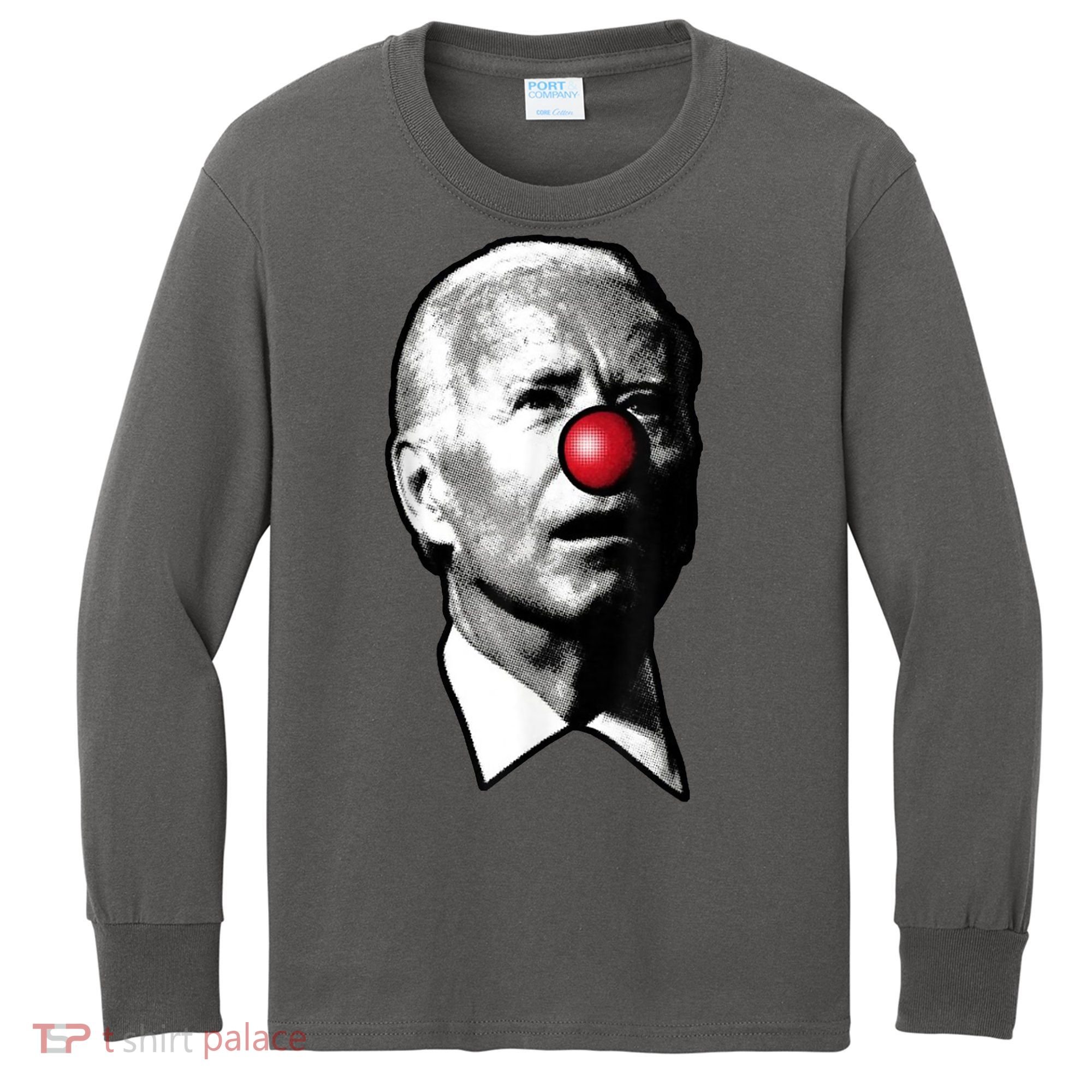 Biden Clown Kids Long Sleeve Shirt