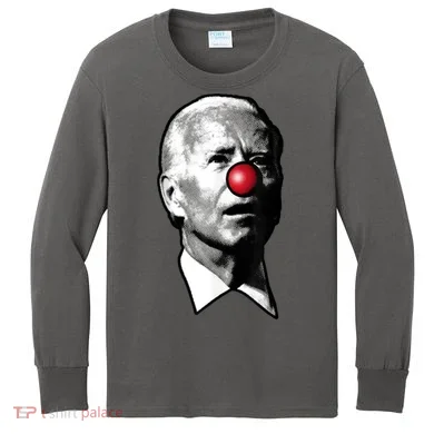 Biden Clown Kids Long Sleeve Shirt