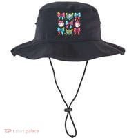 Baseball Coquette Bow Cream Game Day Baseball Mama Bucket Hat thumb 0