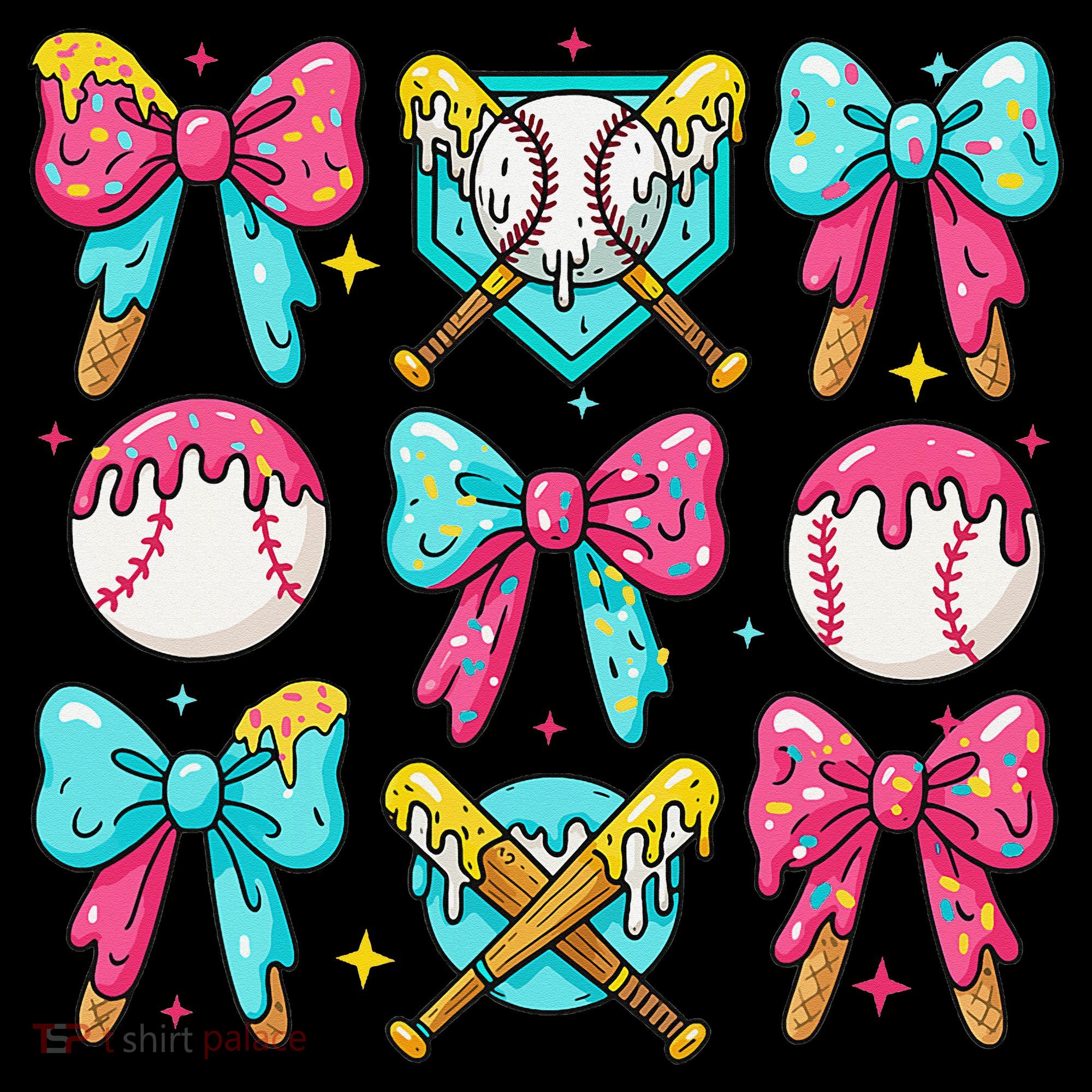 Baseball Coquette Bow Cream Game Day Baseball Mama Women's Tank Top