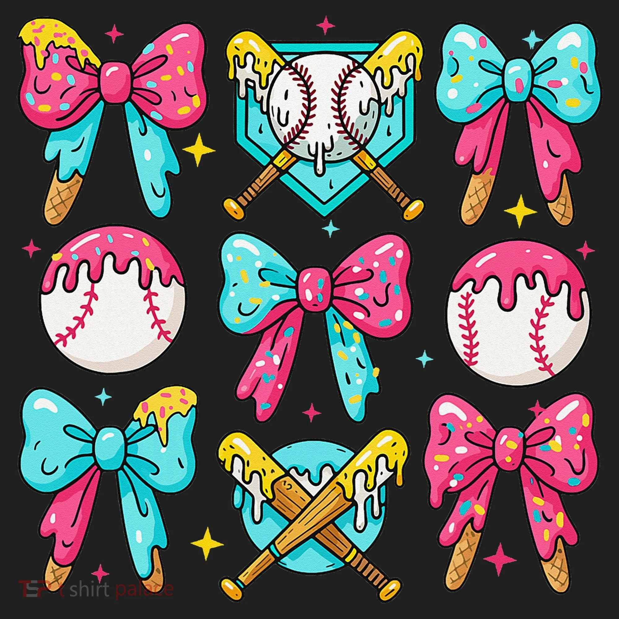 Baseball Coquette Bow Cream Game Day Baseball Mama Hat