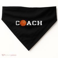 Basketball Coach USA-Made Doggie Bandana thumb 0