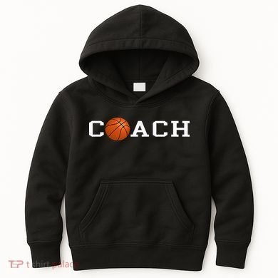 Basketball Coach Kids Hoodie