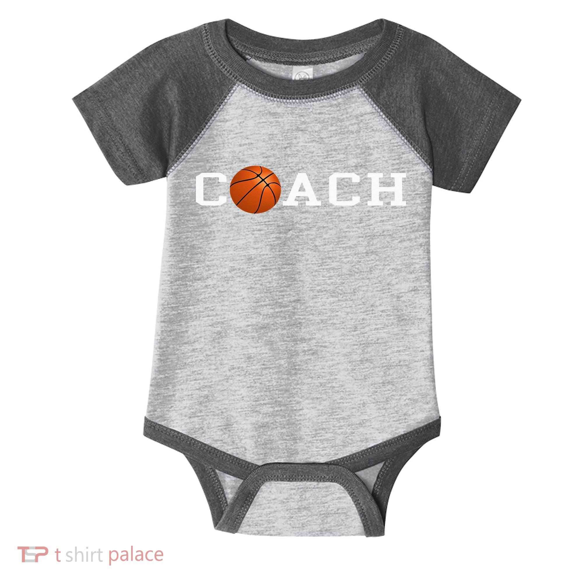 Basketball Coach Infant Baby Jersey Bodysuit
