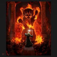 Balrog Cat Toddler Hoodie thumb 2