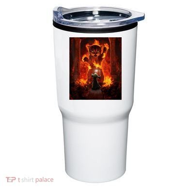 Balrog Cat Tumbler