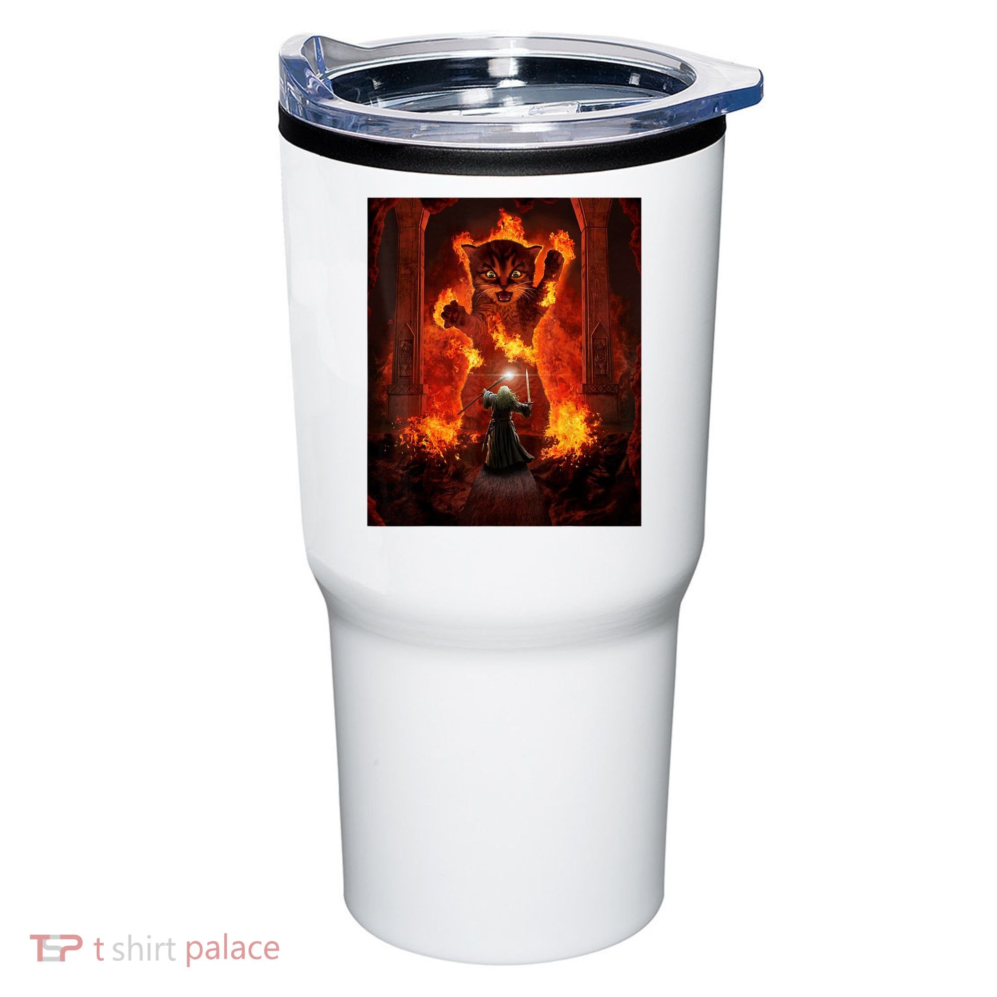 Balrog Cat Tumbler