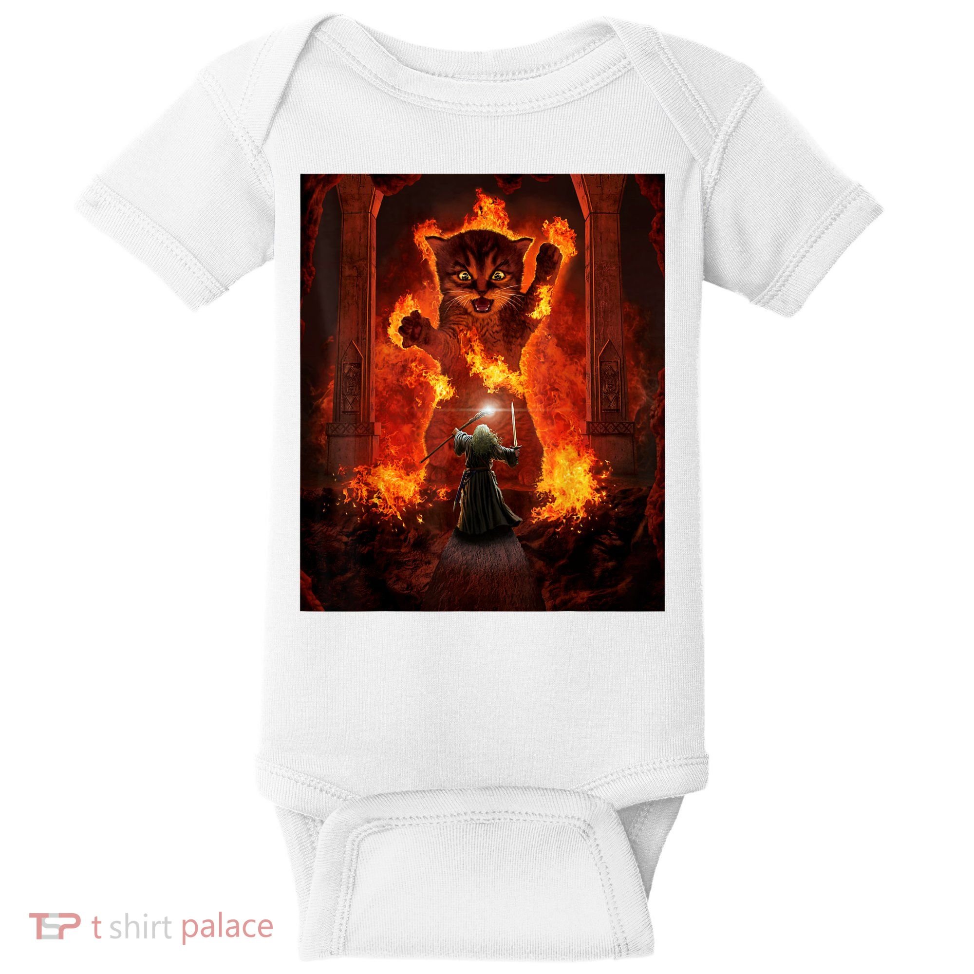 Balrog Cat Baby Bodysuit