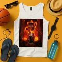 Balrog Cat Tank Top thumb 4