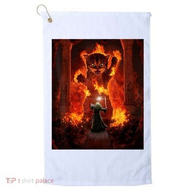 Balrog Cat Golf Towel