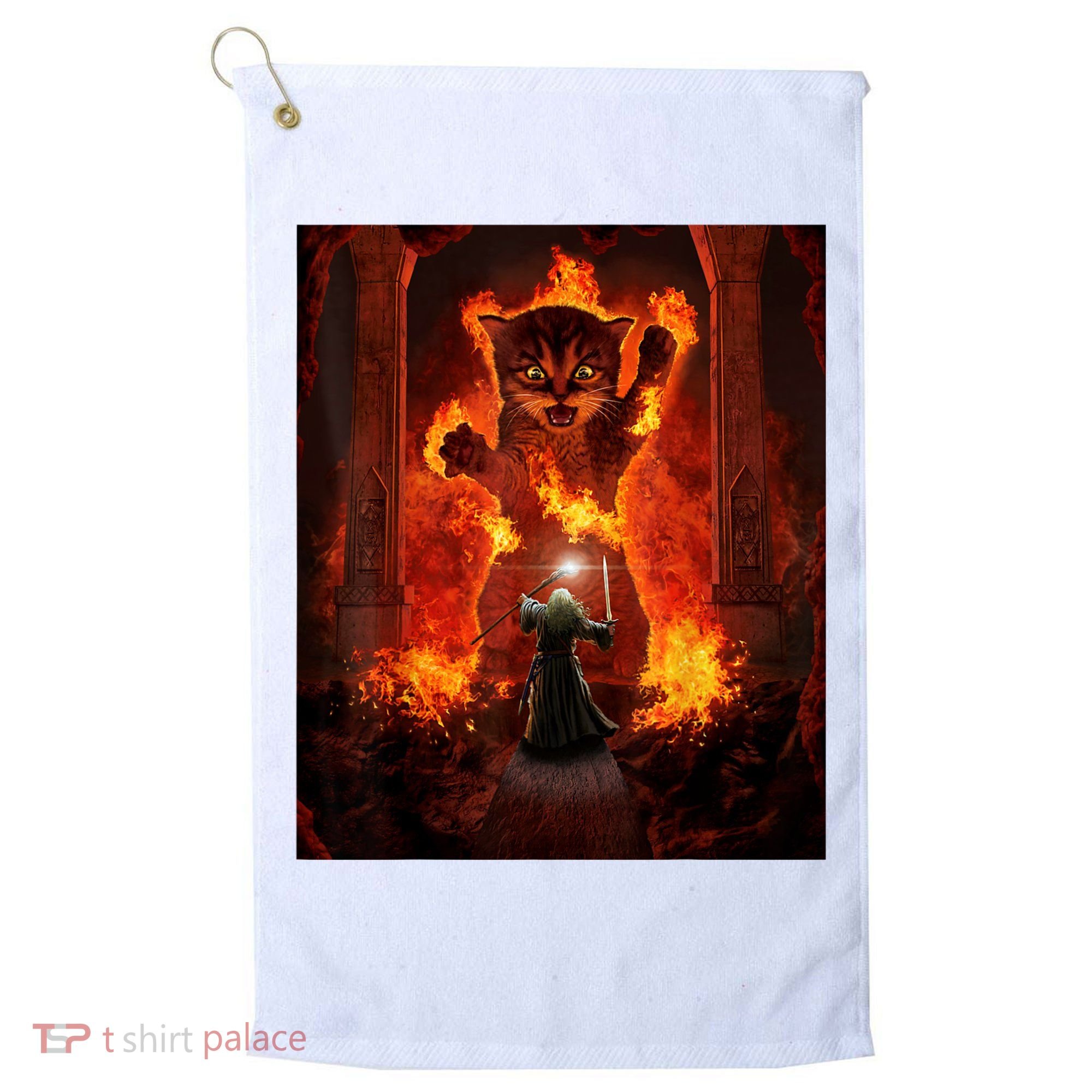 Balrog Cat Golf Towel