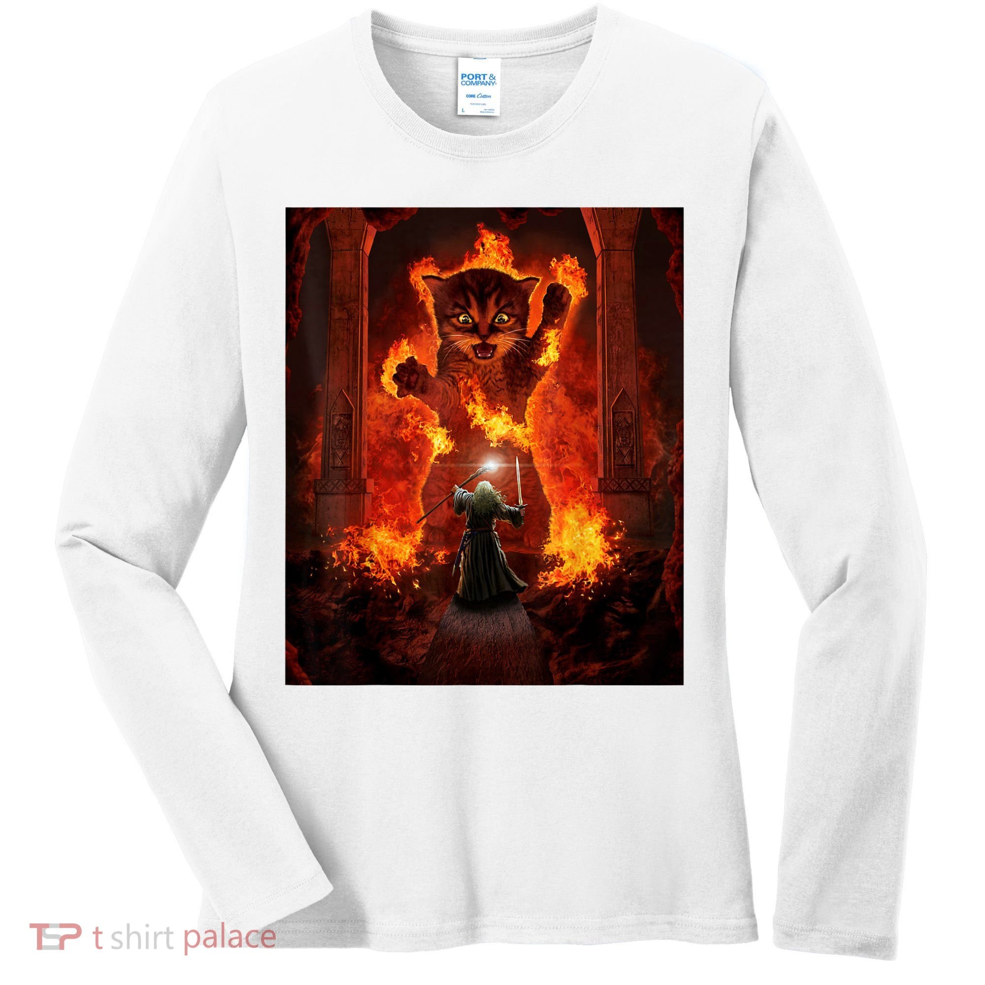 Balrog Cat Women's Long Sleeve Shirt