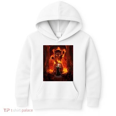 Balrog Cat Kids Hoodie