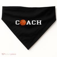 Basketball Coach USA-Made Doggie Bandana thumb 0