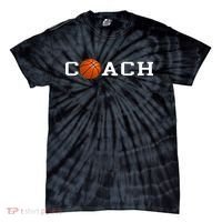 Basketball Coach Tie-Dye T-Shirt thumb 0