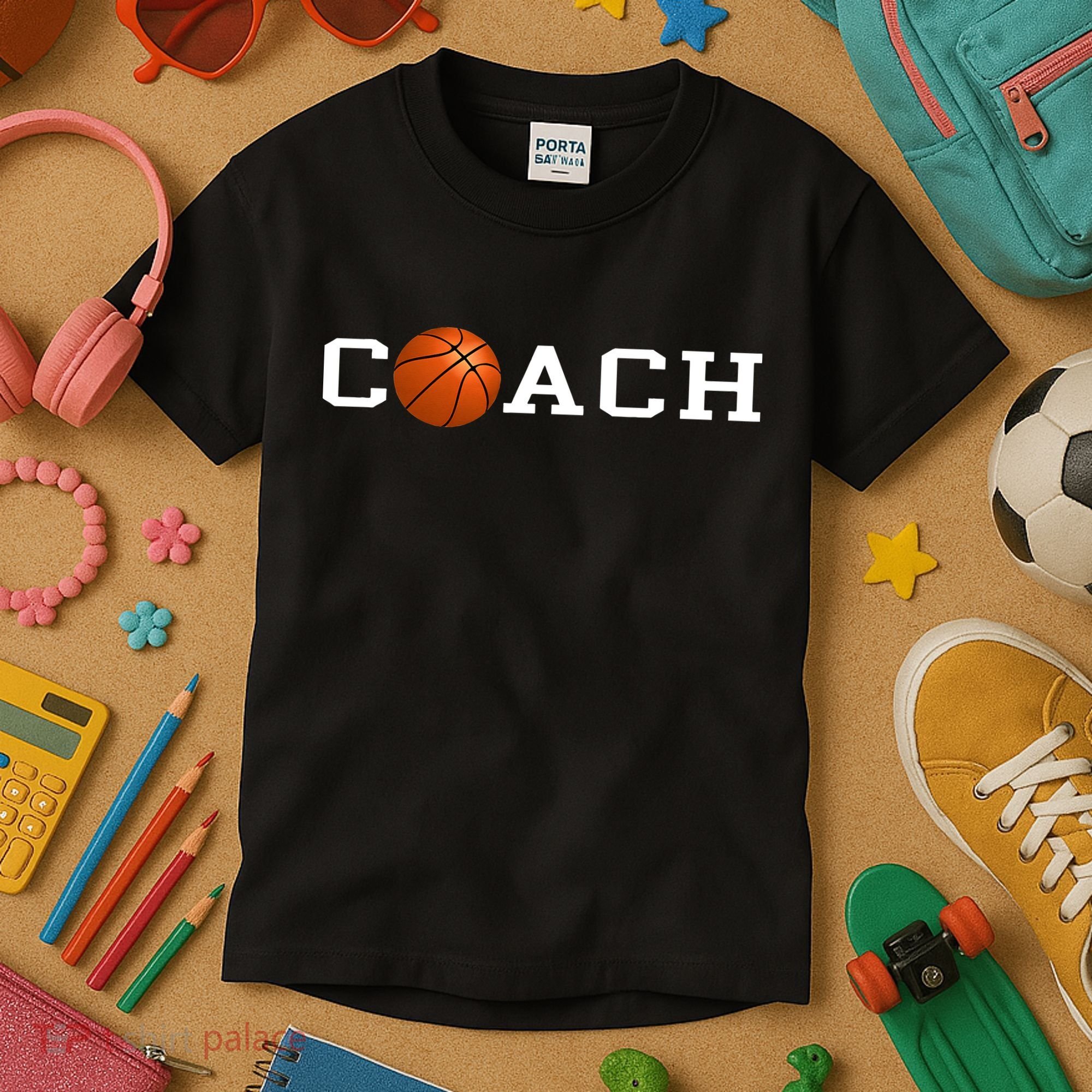 Basketball Coach Kids T-Shirt