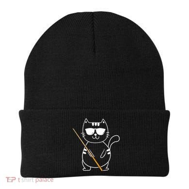 Billiard Cat Billiard Player Billard 8ball Pool Snooker Beanie