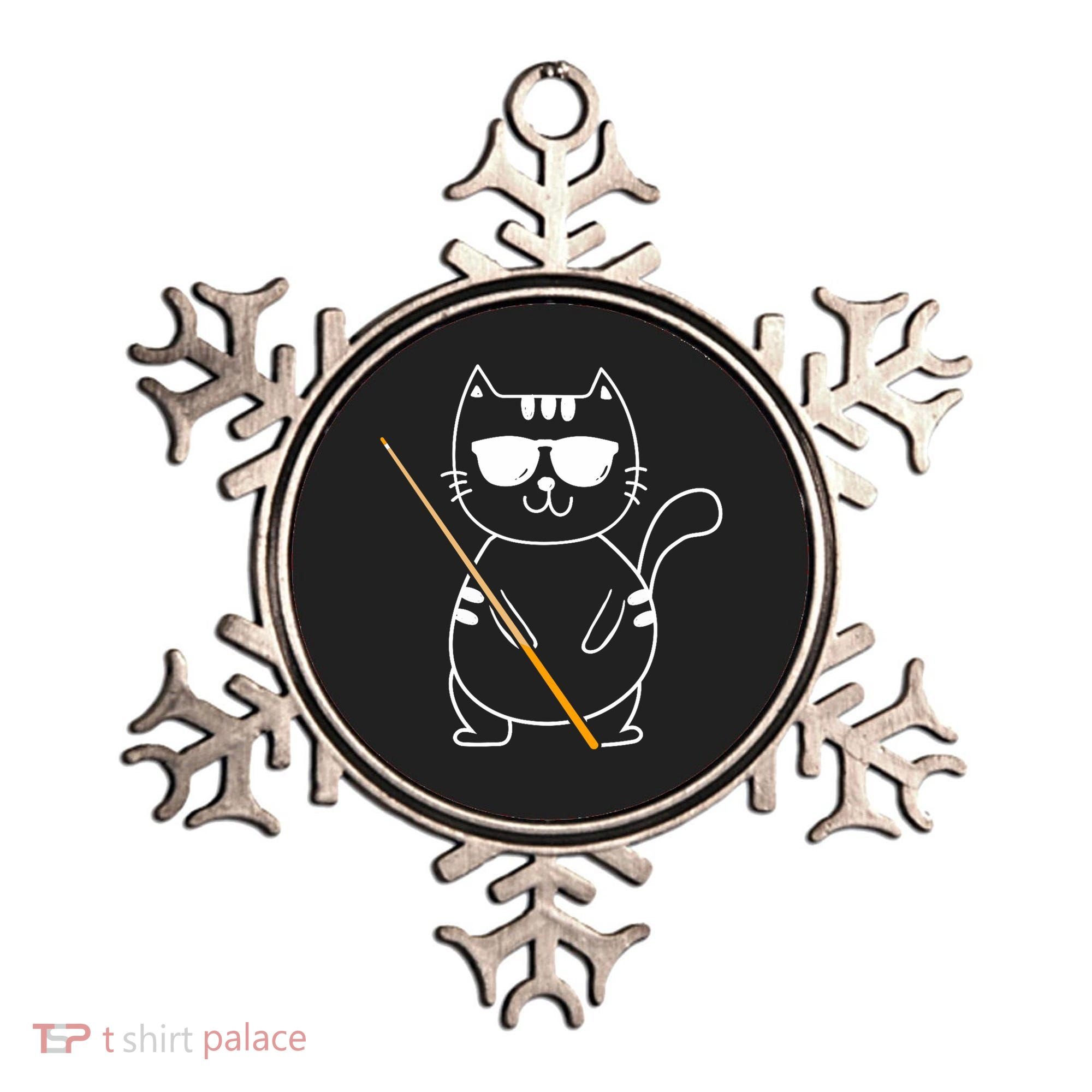 Billiard Cat Billiard Player Billard 8ball Pool Snooker Ornament