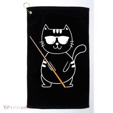 Billiard Cat Billiard Player Billard 8ball Pool Snooker Golf Towel