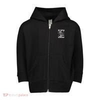 Black Coffee Toddler Zip Fleece Hoodie thumb 0