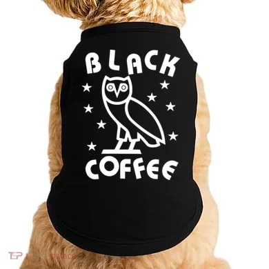 Black Coffee Doggie Tank