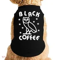Black Coffee Doggie Tank thumb 0