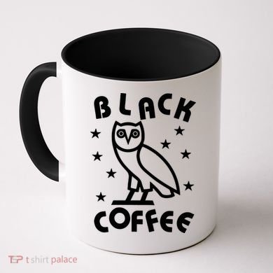 Black Coffee Coffee Mug