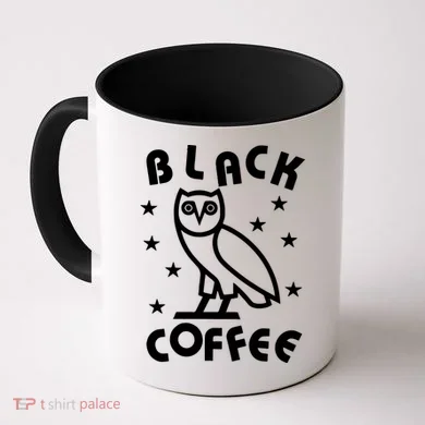 Black Coffee Coffee Mug