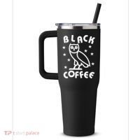 Black Coffee 40oz Vacuum Insulated Stainless Steel Travel Tumbler thumb 2