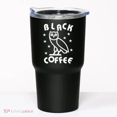 Black Coffee Tumbler
