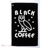 Black Coffee Golf Towel thumb 0