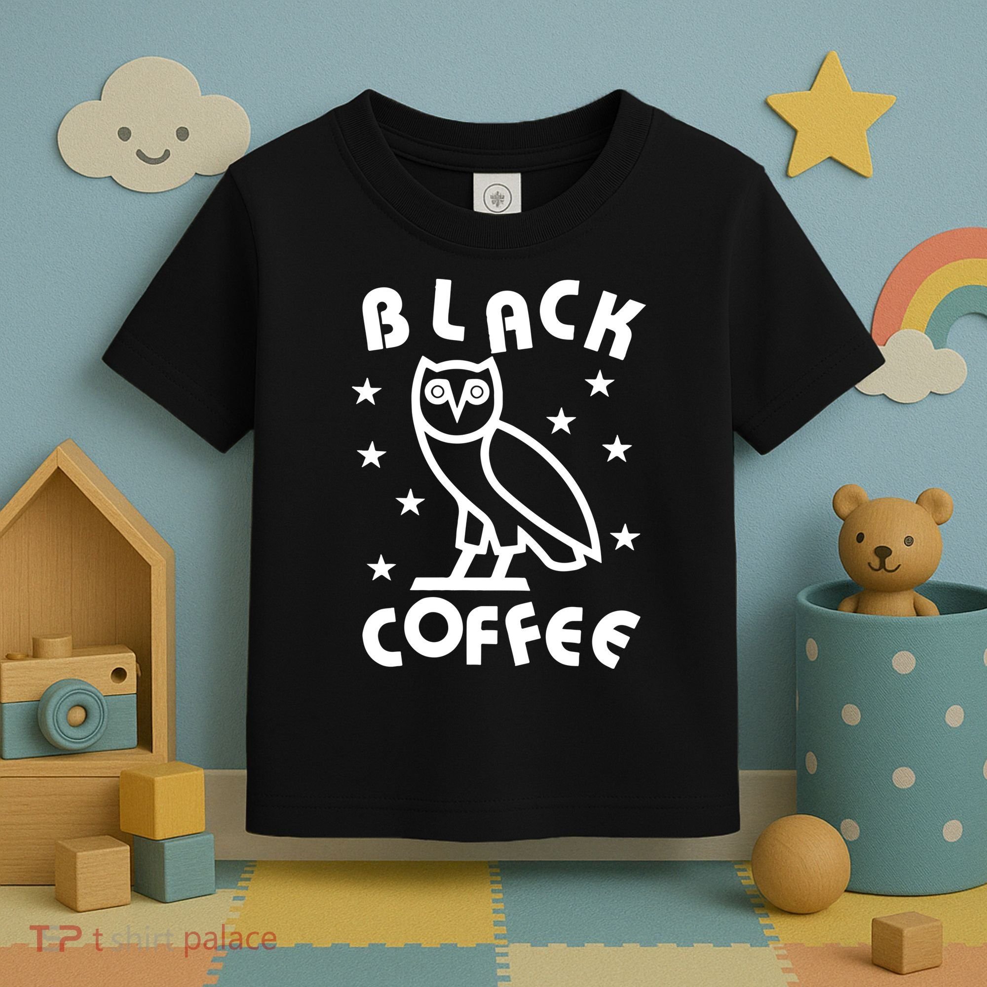 Black Coffee Toddler T-Shirt