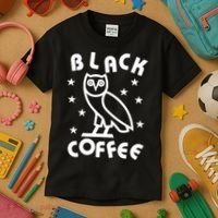 Black Coffee Kids T-Shirt thumb 3