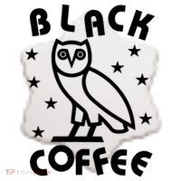 Black Coffee Ceramic Ornament thumb 2