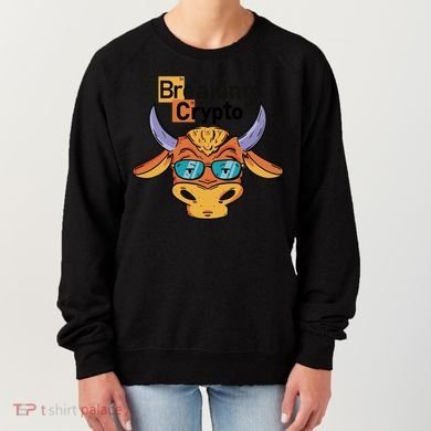 Breaking Crypto Bull Women's Sweatshirt