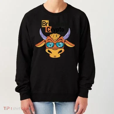 Breaking Crypto Bull Women's Sweatshirt