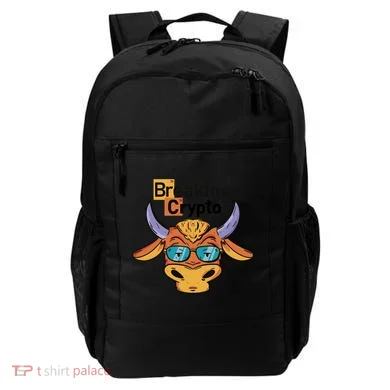 Breaking Crypto Bull Backpack